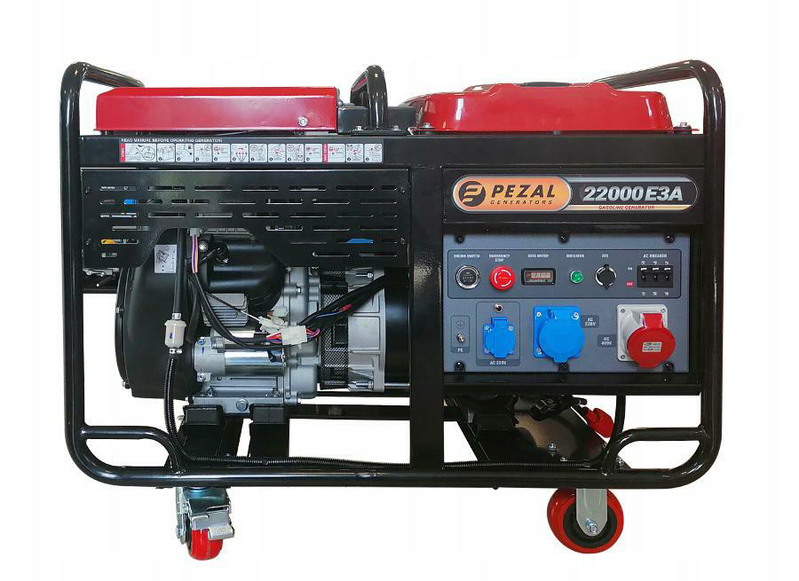 Генератор бензиновий PEZAL PGG22000EA3 3х фазний 15/17 Квт